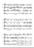 Fair Trade String Quartet scores gallery preview page 3