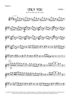 Only You String Quartet scores gallery preview page 6
