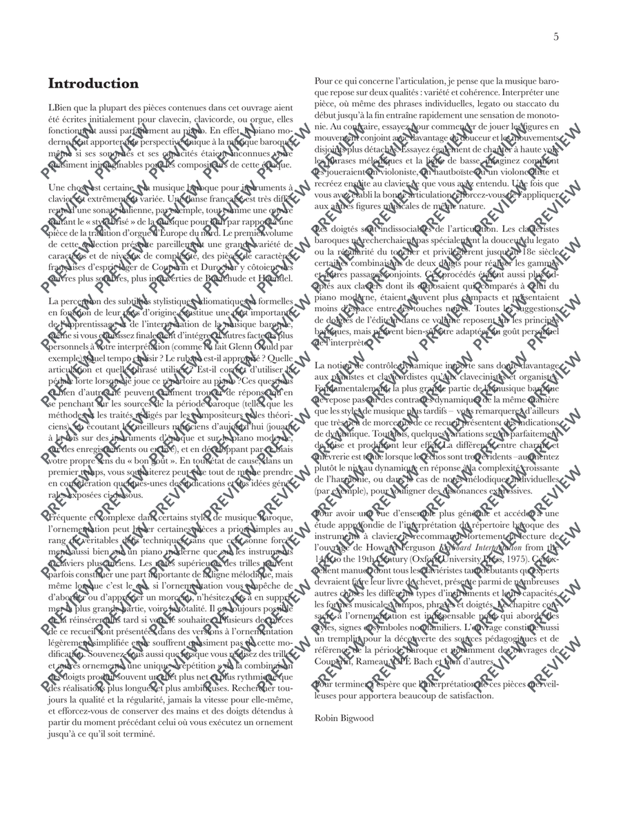 Baroque Keyboard Anthology Piano Solo - Digital Sheet Music page 6