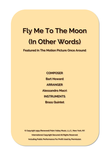 Fly Me To The Moon (In Other Words)