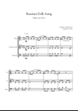 Russian Folk Song - Opus 107, N° 7