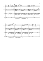 Just Keep Watching String Quartet scores gallery preview page 4