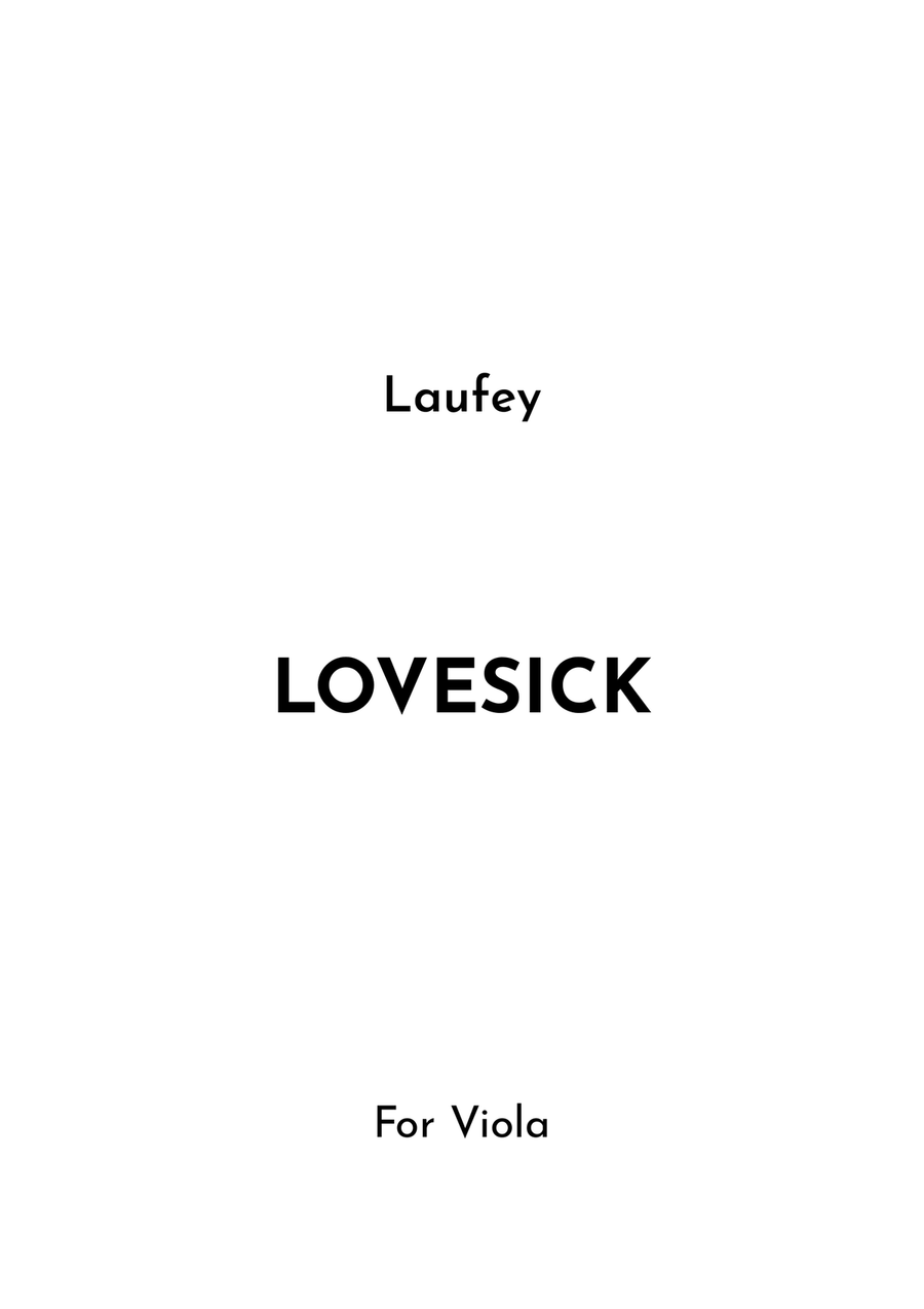 Lovesick Lovesick Viola Solo scores gallery preview page 1