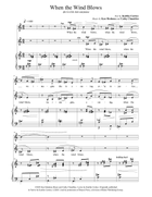 When the Wind Blows 4-Part scores gallery preview page 3