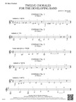 Twelve Chorales for the Developing Band: B-flat Bass Clarinet