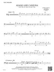 Adagio and Canzona: Solo Violoncello