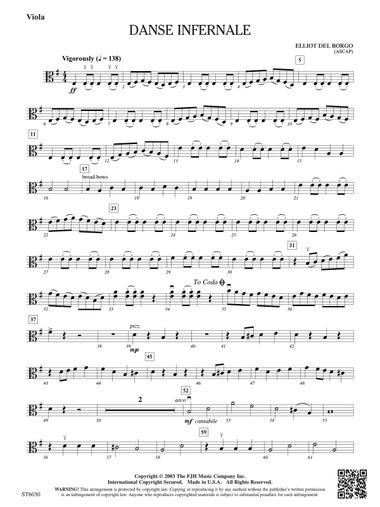 Danse Infernale: Viola