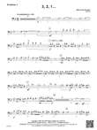 3, 2, 1 . . .: Trombone 1