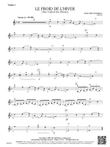 Le froid de l'hiver (The Cold of the Winter): Violin 1
