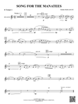 Song For The Manatees: 1st B-flat Trumpet