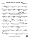 Song For The Manatees: 1st B-flat Clarinet