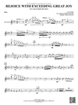 Rejoice With Exceeding Great Joy (for Concert Band and Choir): Oboe