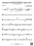Rejoice With Exceeding Great Joy (for Concert Band and Choir): Euphonium T.C.