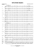 Spanish Skies: Score Concert Band scores gallery preview page 3