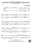 Rejoice With Exceeding Great Joy (for Concert Band and Choir): Choir