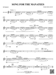 Song For The Manatees: 2nd B-flat Clarinet