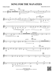 Song For The Manatees: B-flat Bass Clarinet