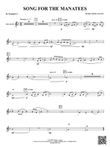 Song For The Manatees: 2nd B-flat Trumpet