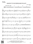 March to Buckingham Palace: B-flat Tenor Saxophone