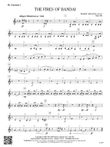 The Fires of Bandai: B-flat Clarinet 1