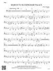 March to Buckingham Palace: Tuba