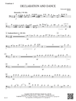 Declaration and Dance: Trombone 1