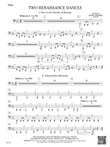 Two Renaissance Dances: Tuba