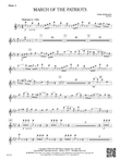 March of the Patriots: Flute 1