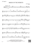 March of the Patriots: B-flat Trumpet 2