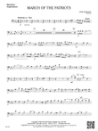 March of the Patriots: Baritone/Euphonium