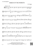 March of the Patriots: E-flat Alto Saxophone 2