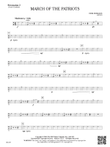 March of the Patriots: Percussion 2