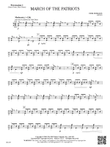 March of the Patriots: Percussion 1