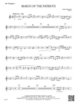 March of the Patriots: B-flat Trumpet 1