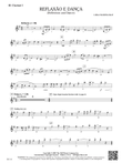 Reflaxão e dança (Reflection and Dance): B-flat Clarinet 1