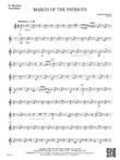 March of the Patriots: E-flat Baritone Saxophone