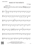 March of the Patriots: B-flat Bass Clarinet