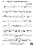 Prelude to Die Miestersinger: Violin 1