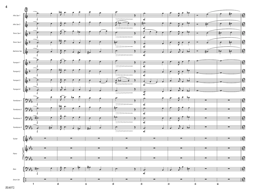 Just a Closer Walk with Thee: Score by Chris Sharp Jazz Ensemble - Digital Sheet Music page 4