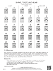 Shake, Twist, and Jump: Guitar Chord Guide