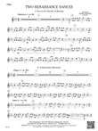 Two Renaissance Dances: Oboe