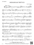 Shenandoah Triptych: B-flat Clarinet 1