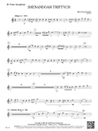 Shenandoah Triptych: B-flat Tenor Saxophone