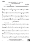 Two Renaissance Dances: Trombone