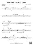 Song For The Manatees: 1st Percussion