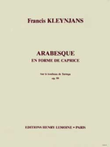 Arabesque En Forme De Caprice