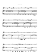 Blinding Lights Piano scores gallery preview page 5