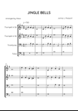 Jingle Bells - Brass Quartet in F Major - Beginner