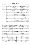 Jingle Bells - Brass Quartet & Piano in Bb Major - Advanced