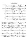 Jingle Bells - Brass Quartet & Piano in C Major - Advanced